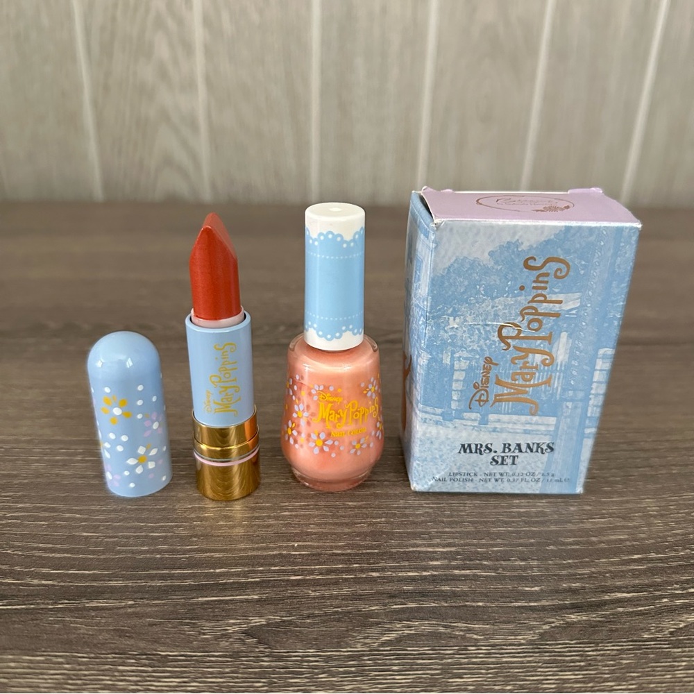 Besame Mrs. Banks Mary Poppins Lipstick Set